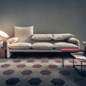 Cassina 675 Maralunga 40 Sofa 