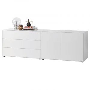 Piure Nex Box Sideboard Matt Weiß 