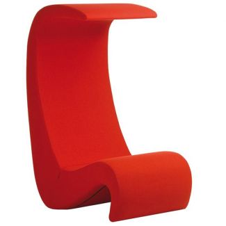 Vitra Amoebe highback Sessel Rot 